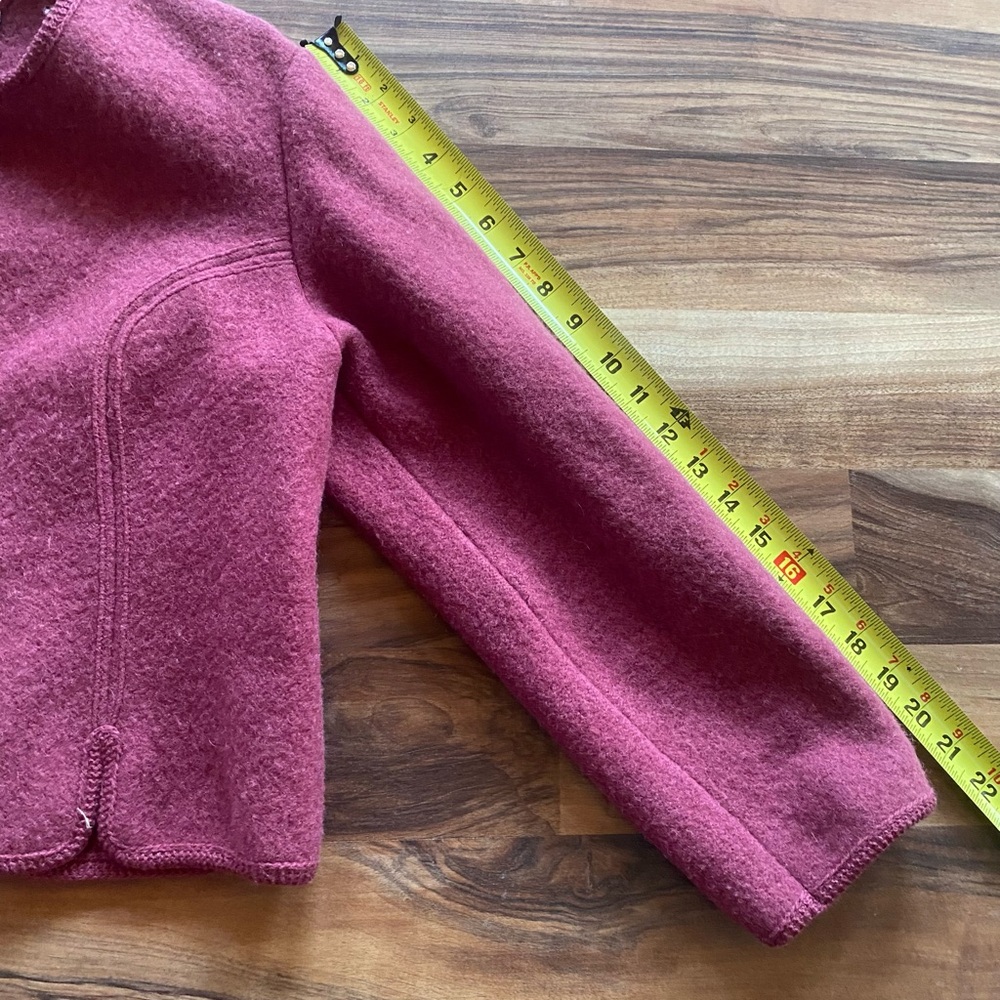 Vintage Alpine Inspired Boiled Wool Jacket - Picture 5 of 9